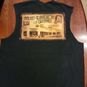 Harley Davidson sleeveless t-shirt. XL.